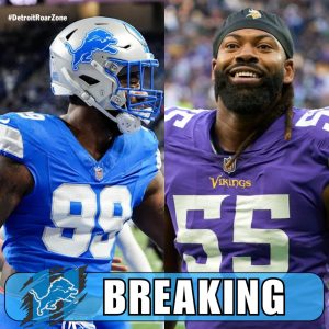 "You're gonna get a lot of fire out of me for this game...." Detroit Lions' Za'Darius Smith itching to play former team, Vikings, in season finale. H