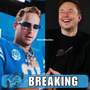 BREAKING: Billionaire Elon Musk gave Jared Goff $1 million and a Tesla Model Y for helping him win a bet with another billionaire on a game against the Minnesota Vikings. H