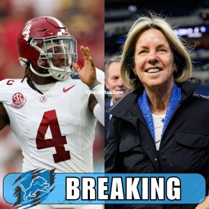 BREAKING: After learning that Jalen Milroe will be entering the NFL Draft transfer portal for 2025, Detroit Lions President Sheila Ford Hamp is reportedly willing to offer a substantial amount of money to bring Jalen Milroe to the Detroit Lions for the upcoming season sparking excitement among fans. H