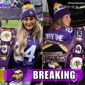 "VIKING FOREVER" Minnesota Vikings Joyously Celebrate Tiffany Stratton's Triumph as the New WWE Women's Champion. HTX