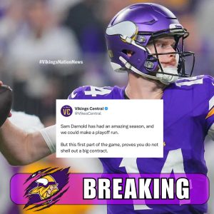 BREAKING NEWS: Vikings statement "Thanks Sam Darnold for what he did, but there will be no contract with Sam Darnold". After the Vikings' post, Sam Darnold made a surprising statement... HTX