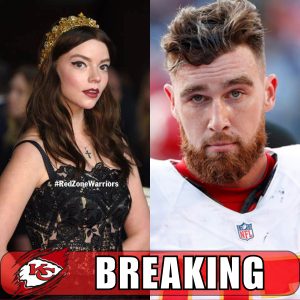 BREAKING NEWS: A-list actress Anya Taylor-Joy recently sent 3 "love" words to Kansas City Chiefs Travis Kelce. She said she loves Travis Kelce's hair and romantic style... HTX