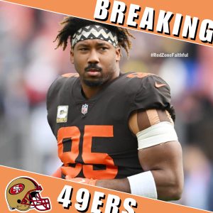 BREAKING: Browns Move Myles Garrett to 49ers in Blockbuster Trade Proposal... HTX