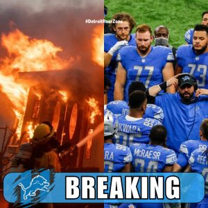 "Everything's going to be OK" - The entire Detroit Lions team will donate $74 million to support recovery efforts after the Los Angeles wildfires. HTX