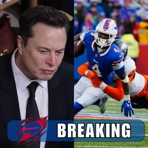 BREAKING NEWS: Billionaire Elon Musk recently posted a review about the Buffalo Bills vs. Denver Broncos game: "I think there was some interference in the game; the Bills are a weak team that cannot defeat the Broncos." HTX