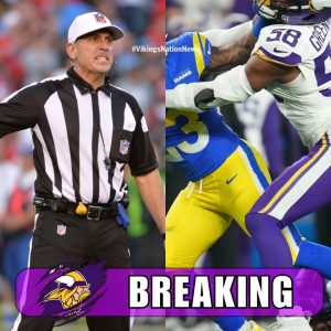 BREAKING: Referees in the game between the Los Angeles Rams and Minnesota Vikings have been suspended for missing multiple Rams fouls, which affected the outcome of the game and led to shocking statements from Kevin O'Connell… HTX