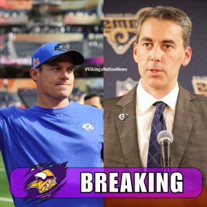 BREAKING NEWS: Internet detectives discovered a text message between Los Angeles Rams president and Kevin O'Connell: "You are the former coach of the Rams, please help us win the upcoming game against the Vikings,.... HTX