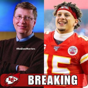 BREAKING NEWS: Billionaire Bill Gates recently posted an article discussing the Kansas City Chiefs team, he quite likes Patrick Mahomes' NFL playing style and will invite him to be Bill Gates' brand ambassador for 10 years and a.... HTX