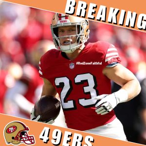 GOOD NEWS: 49ERS VETERAN Star RB Christian McCaffrey says he’s ready to begin OTA’s, after fully recovering from season injuries. HTX