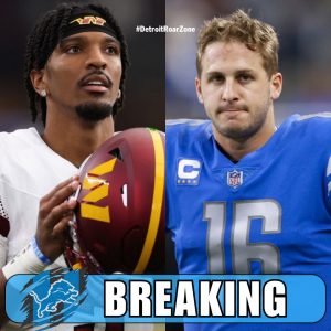 BREAKING NEWS: Washington Commanders quarterback Jayden Daniels stunned everyone by sending a quick "threatening" three-word message to quarterback Jared Goff before the upcoming game, causing both Jared Goff and the Lions fan community to feel anxious and lose sleep.... PicassoHTX