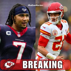 BREAKING NEWS: Houston Texans quarterback C. J. Stroud stunned everyone by sending a quick "threatening" three-word message to quarterback Patrick Mahomes before the upcoming game, causing both Patrick Mahomes and the Chiefs fan community to feel anxious and lose sleep. PicassoHTX