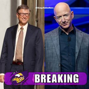 BREAKING NEWS: Jeff Bezos and Bill Gates are competing over Vikings stock, the amount of money that Jeff Bezos has made Bill Gates restless is.... PicassoHTX