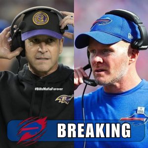 BREAKING: Baltimore Ravens head coach John Harbaugh stunned everyone with a "three-word" threatening message to the Buffalo Bills ahead of their next game, leaving head coach Sean McDermott anxious and fearful. PicassoHTX