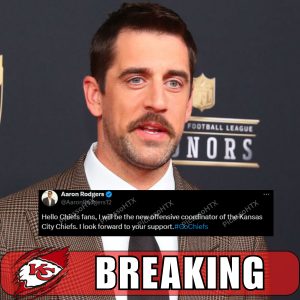 BREAKING NEWS: Aaron Rodgers inexplicably lands with Kansas City Chiefs and will become Chiefs offensive coordinator in 2025..... PicassoHTX