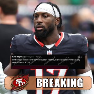 BREAKING NEWS: San Francisco 49ers welcome new member from Texans, but the comment of the article is confusing..... PicassoHTX