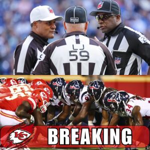 NFL BOMBSHELL: The NFL suddenly fired 3 referees who officiated the game between the Kansas City Chiefs and Houston Texans for being involved in the largest bribery scandal in NFL history. Immediately, Houston Texans fans demanded a replay of the game, and this is the NFL’s response…. PicassoHTX