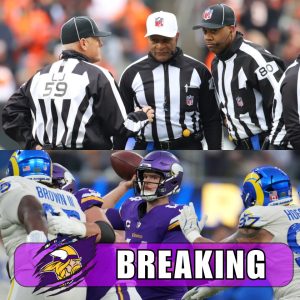 NFL BOMBSHELL: The NFL suddenly fired 3 referees who officiated the game between the Minnesota Vikings and Los Angeles Rams for being involved in the largest bribery scandal in NFL history. Immediately, Minnesota Vikings fans demanded a replay of the game, and this is the NFL’s response…. PicassoHTX