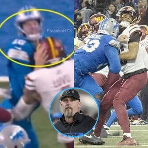 Head coach Dan Campbell criticizes NFL for not calling Goff's header!. Here's the NFL's response.... PicassoHTX