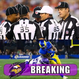 BREAKING: The NFL has confirmed that the game between the Los Angeles Rams and the Minnesota Vikings was fixed by the following five referees who were given a gift from the Rams. The identities of the five referees include:...... PicassoHTX