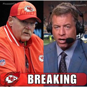 BREAKING: Kansas City Chiefs head coach Andy Reid has filed a lawsuit against NFL FOX commentator Troy Aikman in NFL court, accusing him of making "defamatory and offensive" statements during a press conference following the 23-14 win over the Houston Texans. Andy Reid claims that Troy Aikman's comments were..... PicassoHTX