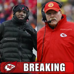 BREAKING: Houston Texans coach DeMeco Ryans has accused the referees of favoring the Chiefs and overlooking too many serious fouls by the Chiefs players. Ryans has asked Andy Reid to return the game clean and clear to the Texans or he will sue the NFL. Here is Andy Reid's response..... HTX