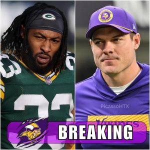 BREAKING NEWS: Aaron Jones is asking $50 million if the Vikings want him back in 2025. HTX