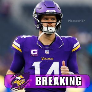 Sam Darnold tight-lipped with answer about future with the Vikings. HTX