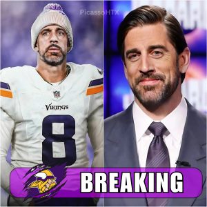 BREAKING NEWS: Aaron Rodgers has officially signed a record-breaking contract with the Vikings. He will be the one to lead our new playstyle in the 2025 season....