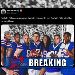 BREAKING NEWS: Jeff Bezos is interested in the Buffalo Bills, he expressed his desire to buy the Buffalo Bills to help the team develop with the money he has. Here is the response to the price of the Buffalo Bills in 2025... PicassoHTX