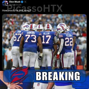 BREAKING: Billionaire Elon Musk emerges as the leading candidate to buy the Buffalo Bills for $20 billion, leaving NFL fans both shocked and excited… NissanHTX