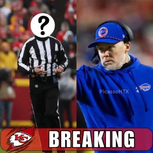 BREAKING NEWS: Buffalo Bills head coach Sean Mcdermott denounces this "referee" because every Chiefs victory has him.... HTX