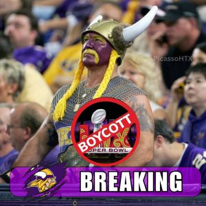 BREAKING NEWS: Vikings fans call for boycott of Super Bowl because NFL was unfair to Minnesota Vikings. NFL's response leaves Vikings fans in tears. HTX