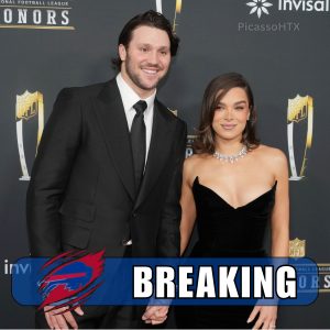 Josh Allen and Hailee Steinfeld share incredibly sweet moment after Bills quarterback wins NFL MVP. R35