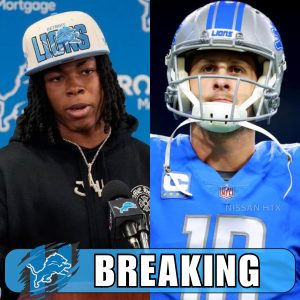 Jahmyr Gibbs Says 2 Words on Whether Detroit Lions Quarterback Jared Goff Deserves to Be Paid at the Top of His Position. HTX