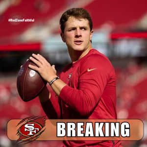 TOUGH DEAL: Top target 49ers QB, Brock Purdy has officially signed a 4-year contract with the Team according to…. HTX