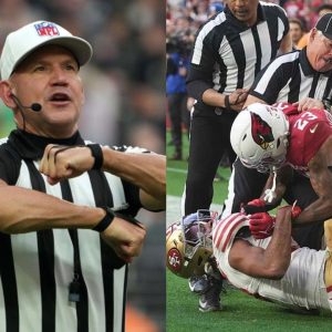 B0MBSHELL: Four referees from San Francisco 49ers vs Arizona Cardinals game were fired over the largest bribery scandal in NFL history. 49ers fans are demanding a game replay, and here’s the NFL’s response..... HTX