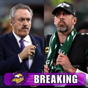 BREAKING: Zygi Wilf agrees to spend $123 million to bring Aaron Rodgers to the Minnesota Vikings. Here's how fans react...... HTX