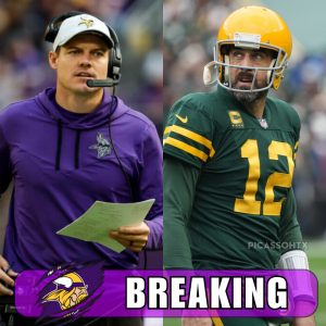 Kevin O'Connell's seven-word response to Vikings signing Aaron Rodgers says it all!. HTX