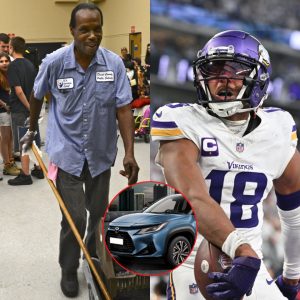 Justin Jefferson Returns to His Old School to Surprise His High School Janitor with an SUV, What Happens Next Will Make You Cry - HTX