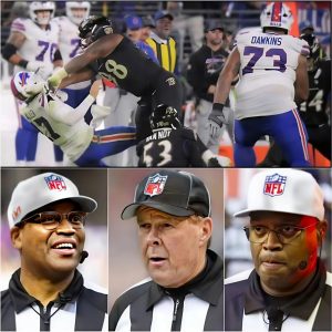 NFL BOMBSHELL: The NFL has abruptly dismissed 3 referees who officiated the game between the Baltimore Ravens and the Buffalo Bills due to their involvement in the largest bribery scandal in NFL history. Immediately, Baltimore Ravens fans called for a replay of the game, and this is the NFL's response... - HTX