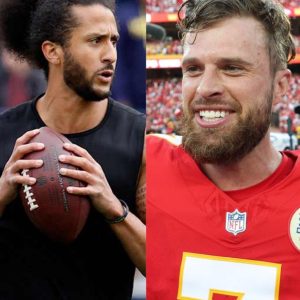 Colin Kaepernick, the former San Francisco 49ers quarterback and social justice activist, has announced his decision to boycott the NFL as long as Harrison Butker remains part of any team. - HTX