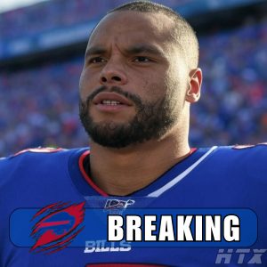 BREAKING NEWS: Buffalo Bills set a historic record by spending $222 million to recruit quarterback Dak Prescott. - HTX