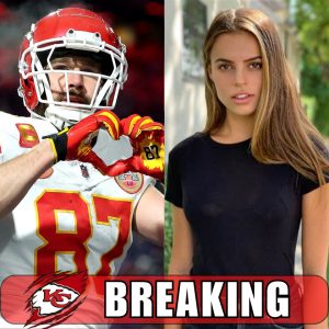 HOT PHOTOS: Social media leaked information that Travis Kelce's love affair is on the brink of collapse after photos showed the superstar having a child with supermodel Brooks Nader... - KICM