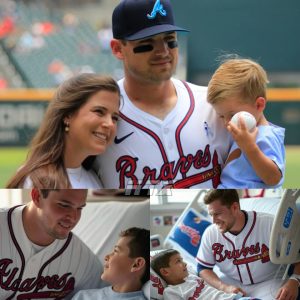 “Boy Battling Brain Tumor Only Asked for a Call—Austin Riley Flew to His Hospital Bed Instead… - SSS
