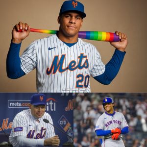 BREAKING NEWS: Manager Carlos Mendoza told all Mets fans that "He's going to kick Juan Soto out of the Mets if he doesn't resign WOKE." What Juan Soto responded with, is the point. - XXX