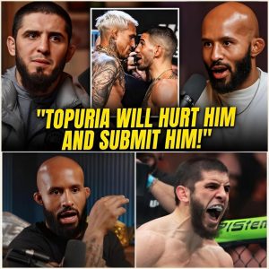 - ¡Tengo a Topuria ganando! "Mighty Mouse afirma que Ilia Topuria SUPERARÁ el legado del Islam - SSS