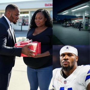 SHOCK: Micah Parsons Quietly Gives a Large Sum of Money and a “Special Gift” to a Pregnant Black Woman at a Gas Station — No Cameras, Just Tears and Kindness! - SSS