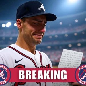 Matt Olson burst into tears mid-match after receiving a surprise handwritten letter from his son on Father's Day: 'I'm proud that you're a warrior on the field and at home'. - SSS