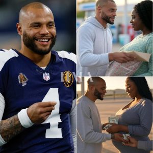SHOCK: Dak Prescott Quietly Gives a Large Sum of Money and a “Special Gift” to a Pregnant Black Woman at a Gas Station — No Cameras, Just Tears and Kindness! - SSS